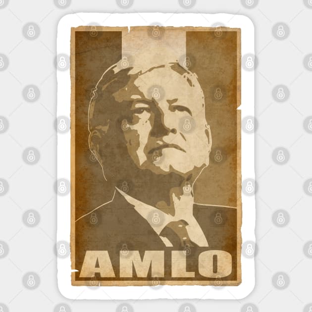 Amlo Mexican Sticker by Nerd_art